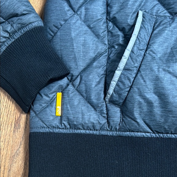 Lole Gray Quilted Packable Light Weight Puffer Jacket Size Large - Picture 4 of 13